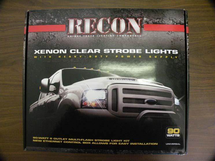RECON Strobe Install Here I Will Explain How To Install RECON s 90 Watt Strobe Kit *Now, There Are Many Ways of Installing Them, Including Wiring Methods, Wiring Connectors,