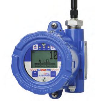WaveNet Wireless Gas Monitoring System SenSmart 7000 Monitor WaveLink Receiver The WaveNet Wireless Monitoring System consists of 1-32 batterypowered SenSmart 7000 WaveCast Monitors (WCM) and at