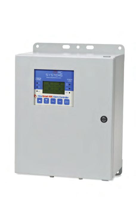 ViewSmart 400 Controller "The Art of Gas Detection" - Built with our Proven ST-90 Quad Controller NEMA 4X Non-Metallic Enclosure The ViewSmart 400 4 Channel Controller provides simultaneous display