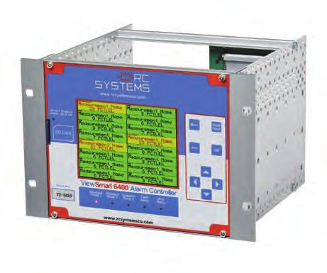 ViewSmart 6400 Controller The Art of Gas Detection - Built with our Proven ST-72 Controller Rack/Panel Mount The ViewSmart 6400 controller provides simultaneous display and alarm functions for up to