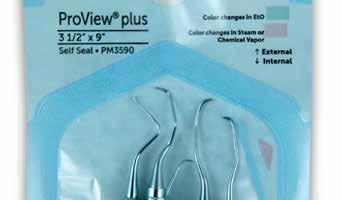 ProView plus Features: Extra wide side seals Easy handling with gloves Internal AND external indicators Triple Action Seal Clear consistent color change Environmentally responsible - inks are not