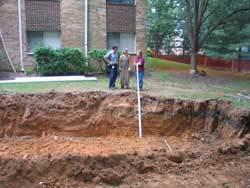 How do you construct a rain garden? To be safe, before you begin digging call you local utilities to make susre your garden will not interfere with electric, gas, phone, or water lines.