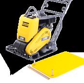 SAVE TIME Feels good All forward plates are equipped with a patented reduced vibration handle that gives very low hand/ arm vibration,