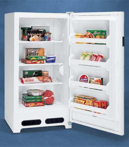Frigidaire FFU1212D - 11.6 cu. ft. Manual Defrost Upright Freezer Features 11.6 Cu. Ft.
