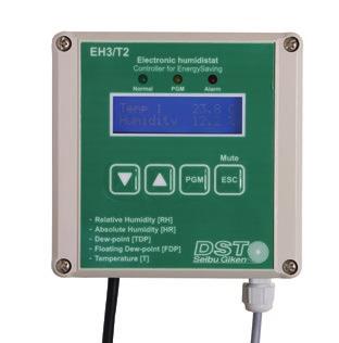 Humidity control with electronic humidistat and regulator EH3 T2 and humidistat EH4 Process fan control The dehumidifier can adapt to the customer s process and save energy by controlling