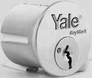 cylinders All Yale locksets are available in a wide choice of cylinder and keying options to meet the degree of security desired for a facility.