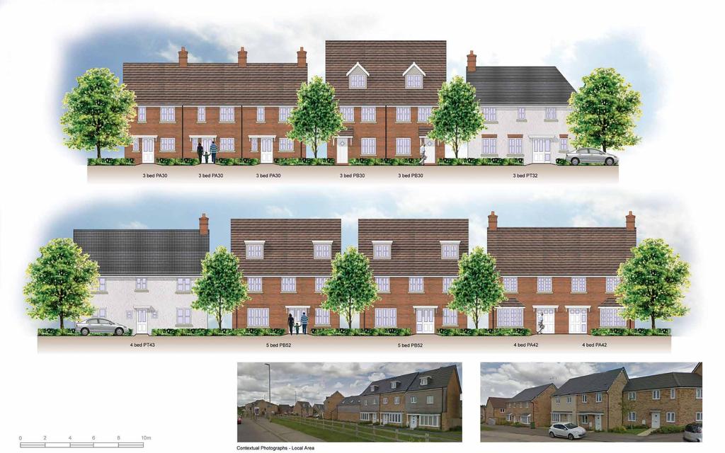 About our development Property designs Our proposed scheme seeks to create a high-quality development that can fulfil the local need for market and affordable housing while respecting the character