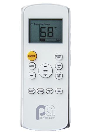 vent hose included Portable remote control thermostat feature for total room