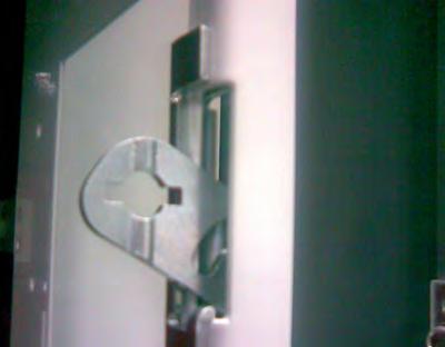 Install Swing-out Latch Brackets Swing-out latch brackets are used on ArcShield units with 10