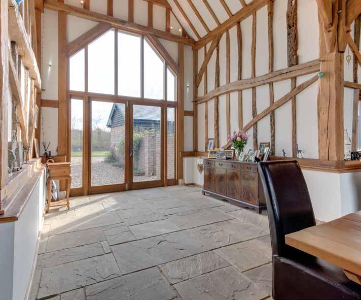 Grand Designs Situated in the small village of Boxford, the barn overlooks the Stour Valley on the Essex/Suffolk borders, an area renowned for its attractive rolling countryside made famous by the