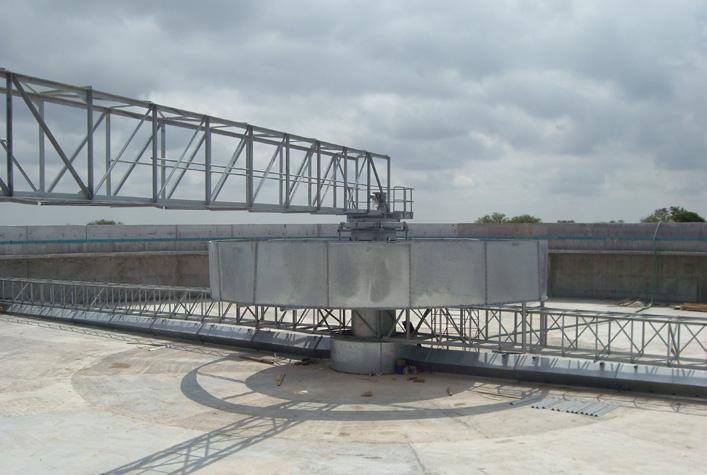 TAPERED HEADER SUCTION CLARIFIERS Rapid sludge removal clarifiers are specifically designed