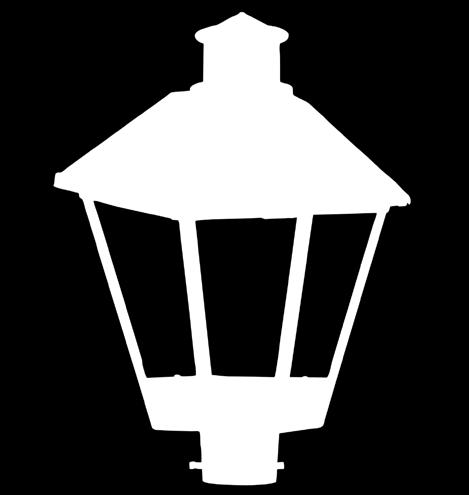 lantern styles, in street and pedestrian scale, Eaton