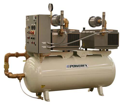 Medical Vacuum System Design General Description The Powerex medical vacuum system is fully compliant with the latest edition of NFPA99 and includes multiple vacuum pumps, ASME receiver, and control