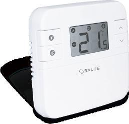 The thermostat provides the user interface and