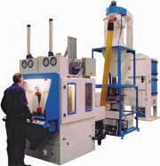 The Guyson range of Tumbleblast, Rotary Spindle Blast (RSB) and Rotary Indexing Spindle (RXS) Multiblast