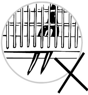 The cutlery basket Cutlery should be placed inside of the cutlery basket. The cutlery basket should then be placed in the appropriate position in the lower basket.