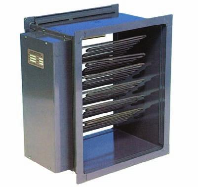 ELECTRIC HEATERS CoIL HEAT EXCHAngERS for Air Heating and Cooling Electric Heaters S & P Coil Products Limited offer a full range of electric heater batteries.