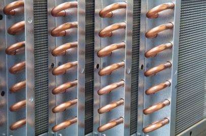 WATER COILS COIL HEAT EXCHANGERS FOR AIR HEATING AND COOLING WATER COILS S & P Coil Products Limited manufacture coils to suit low, medium and high temperature water as well as chilled water and