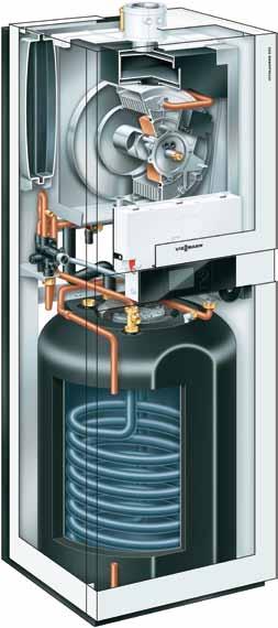 Vitoladens 300-W saves space You want to replace your old boiler with an advanced oil condensing boiler, and save extra space? Then the Vitoladens 300-W is the right choice.