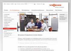 de, you can find comprehensive information round the clock on all Viessmann heating systems and their output levels, a technical