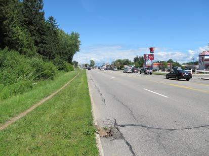 Recommendations Portions of the US-10/US-31 corridor already have adequate sidewalk infrastructure, with a sufficient buffer between pedestrian and vehicular traffic.