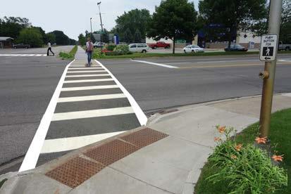 into future road improvements at signaled intersections.