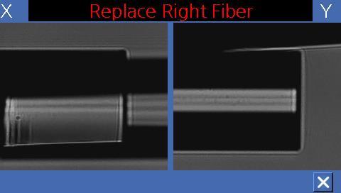 Ⅷ. Error Messages 1. FIBER DIRTY It is displayed when the fiber prepared for splice is contaminated more than normal status. Reset the fiber after cleaning the fiber 2.