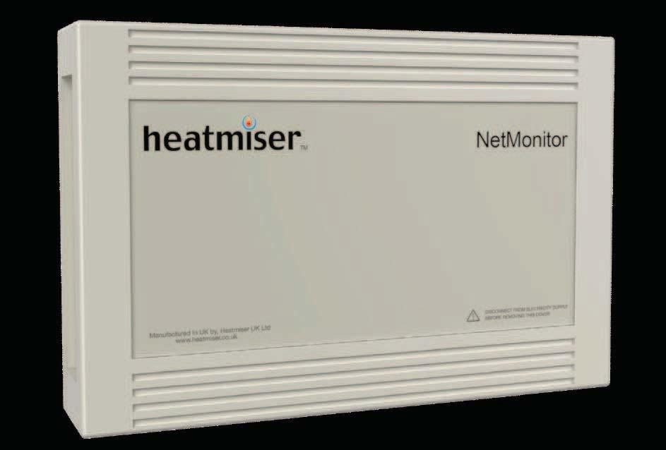 Headline Information etmonitor Part Ref: Heatmiser etmonitor The Heatmiser etmonitor allows you to take control of your home heating system over the internet from any web browser - no additional