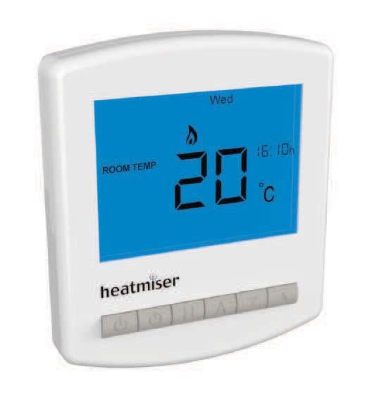 Key ock Function Our battery thermostats are equipped with a key lock helping to prevent energy usage by restricting access.