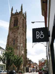 Located at the junction of Bold Lane and Sadler Gate, Derby s premier pedestrianised thoroughfare, Sadler Square