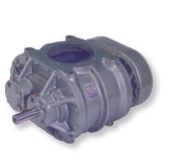 A rotary positive blower designed for use in truck-mounted applications, though it can be used in stationary applications with an electric motor.