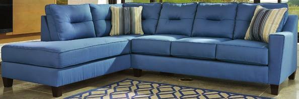 STATIONARY SECTIONALS 99603 KIRWIN NUVELLA BLUE