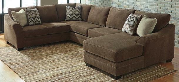 JUSTYNA TEAK -17-34-66 Sectional -34 Armless