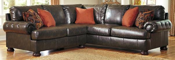 CHARCOAL -66-49 Sectional -11 Ottoman with Storage -48 LAF