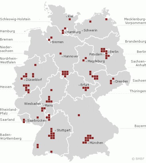 Biodiversity related networks and organizations in Germany c.