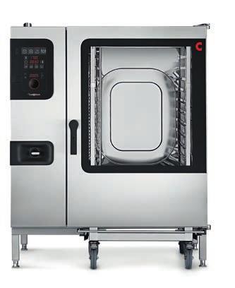 settings Semi-automatic cleaning system All Convotherm 4 appliances come with optimum features as standard Ground-breaking design, also ideal for front-of-house cooking.