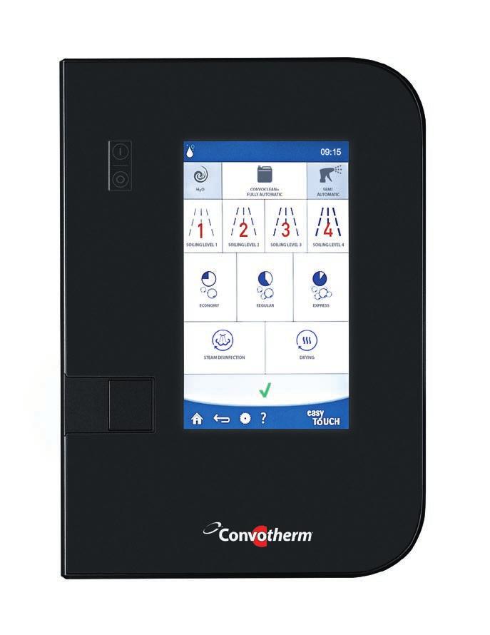 ConvoClean+ in easytouch The fully automatic cleaning system in selectable eco, express or regular mode achieves optimum hygiene when you need it also includes optional single-measure dispensing: