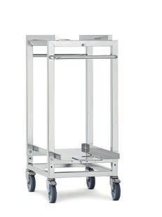 10 65 20 3355766 6.20 80 27 3355769 6.20 67 33 3355768 10.10 78 26 3355771 Unit sizes Additional information Stacking kit x.10 Includes 4 casters with parking brake, height adjustable 3355777 10.