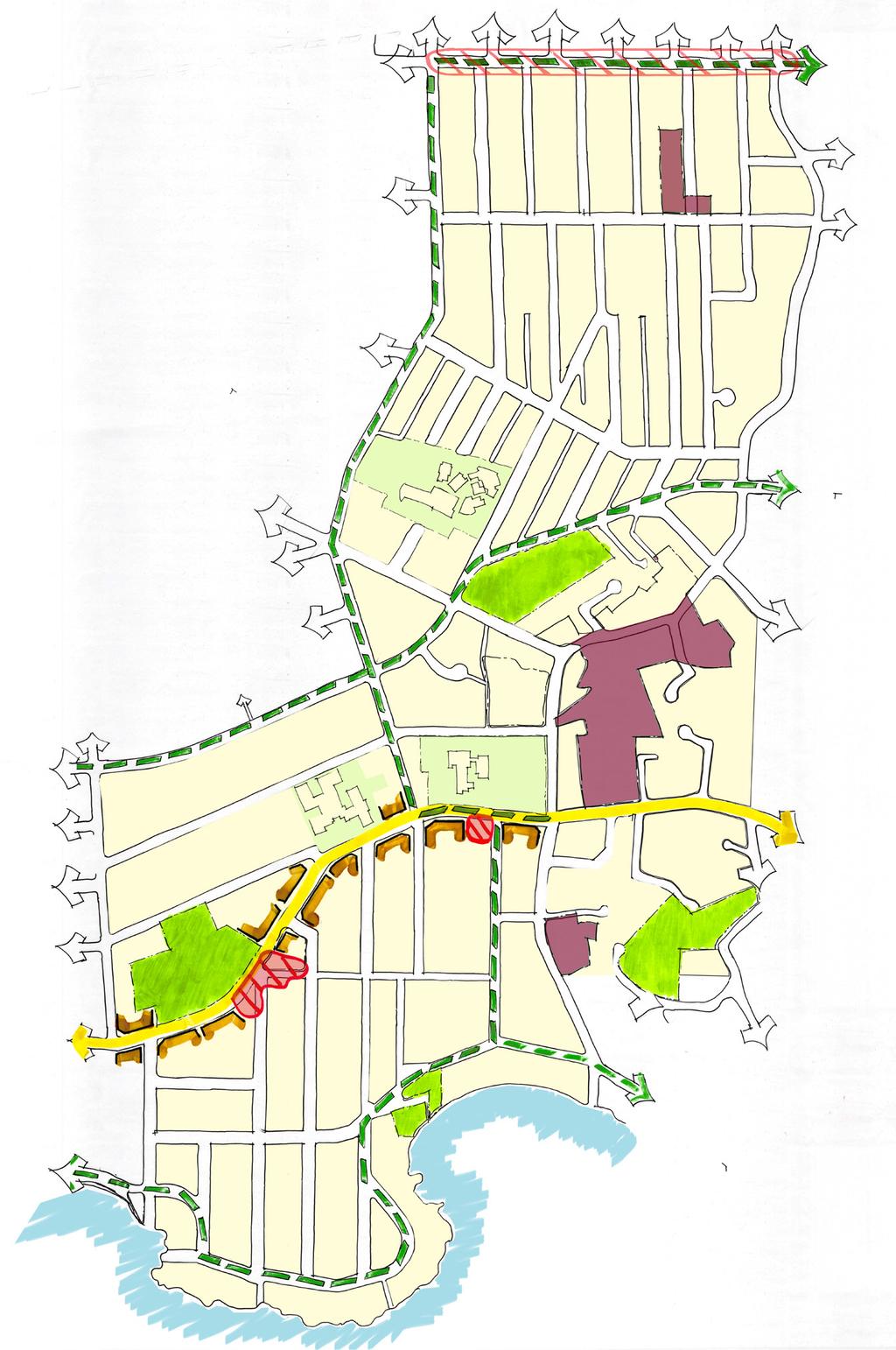 Key Moves in the Plan 2 Add housing that fits the neighbourhood s character Make it easier to leave the car behind Oak Bay Avenue Village plan to be completed in future planning process Future active