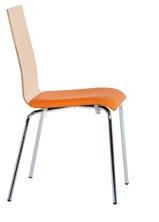 The Fundamental chair is a simple but modern design that creates 10 a 6 distinctive optical effect of lightness and