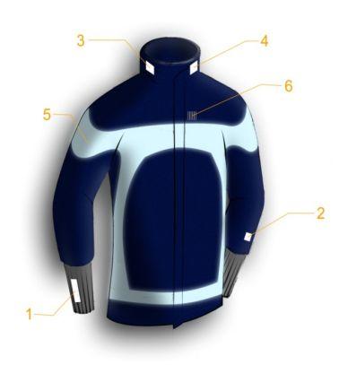 Smart Workwear Intelligent clothing or smart clothing represents a combination of active electronic components that are embedded into the textile fibre and connected to