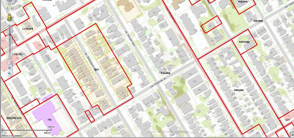 Existing Zoning: Residential 4 th Density