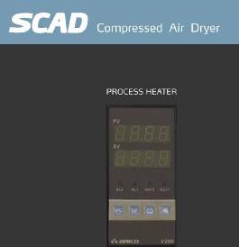 4. Application and Operation Picture 4-1:Operation Panel (SCAD-6U and Models Below) 4.1 Temp. Setup (SCAD-6U and Models Below) 4.1.1 The Instruction for the Key Operation 1) The Selection Key for the Parameter Interface 1.