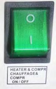 4. Compressor is Not Running Possible Reason Solution Green Heater and Compressor Switch button on unit is in the off position Turn Green Heater and Compressor Switch on.