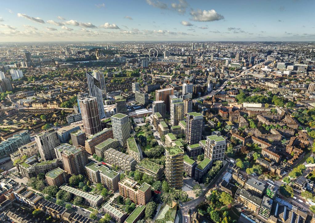 Elephant Park Overview Elephant Park will include: Up to 2,469 new homes A brand new park, Walworth Square and a number of other open spaces 31,750 sqm of business, retail, community and leisure