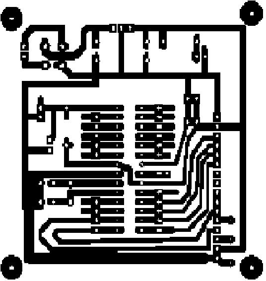 (a) (b) Figure.4: (a) PCB design layout and (b) constructed PCB IV.