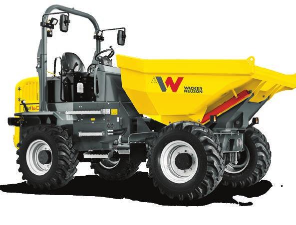 19 yd³ Low-maintenance hydrostatic all-wheel drive with the