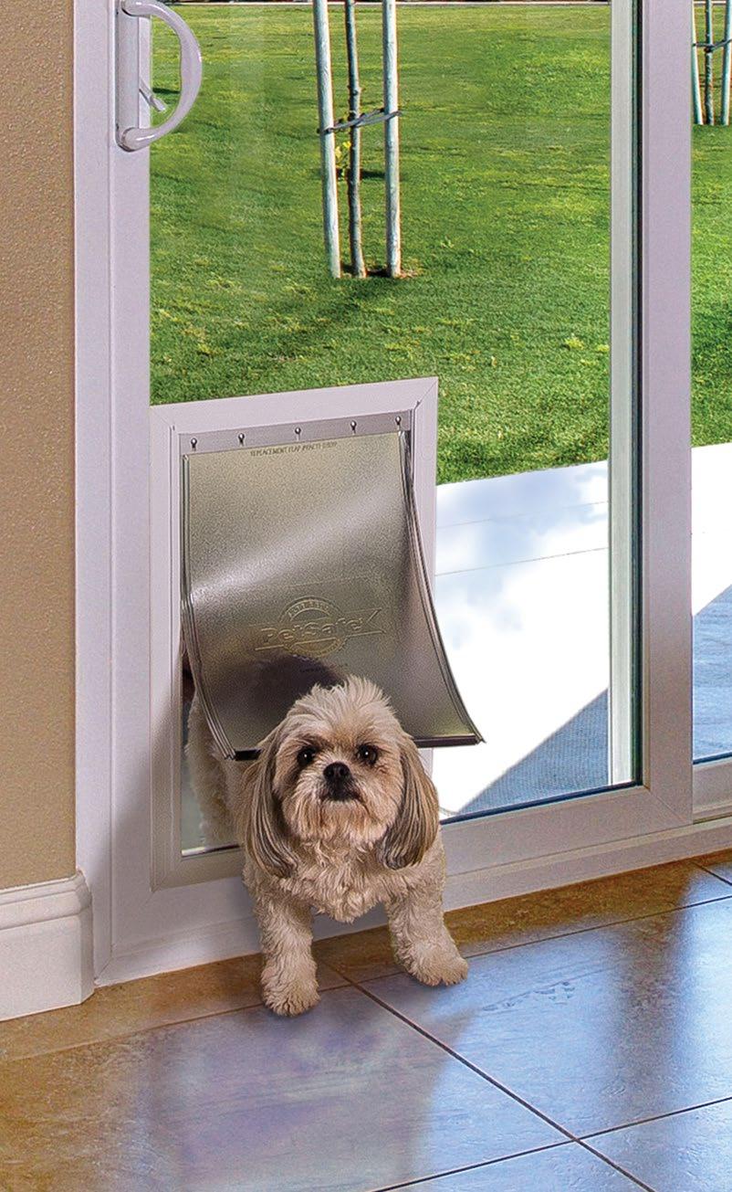 INTRODUCING You ll Love What a Freedom Pet Door Will do for You and Your Pets! Your pets can come and go to protect your home, your family and themselves.