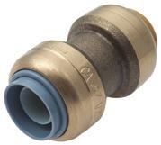 SharkBite push-fit fittings are the fastest, easiest way to join copper, CTS CPVC and PEX in any combination.