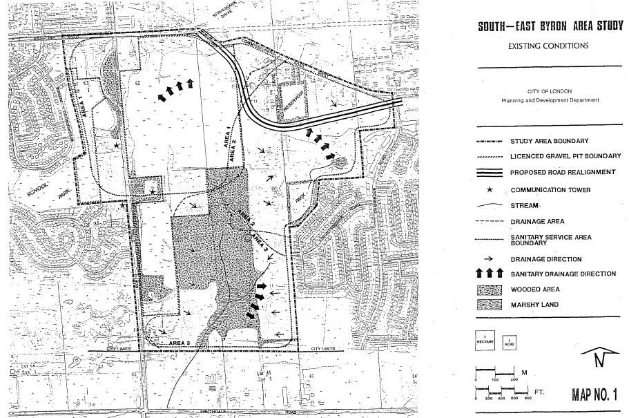 Figure 3 Commissioners Road West Realignment in the South-East Area Study 2.